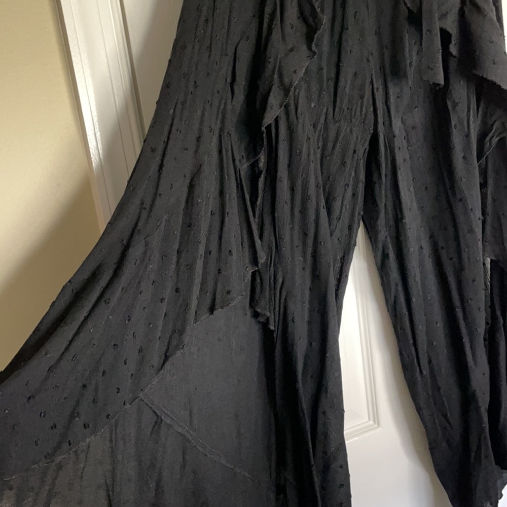 Black Palazzo Pants - Picture 3 of 4
